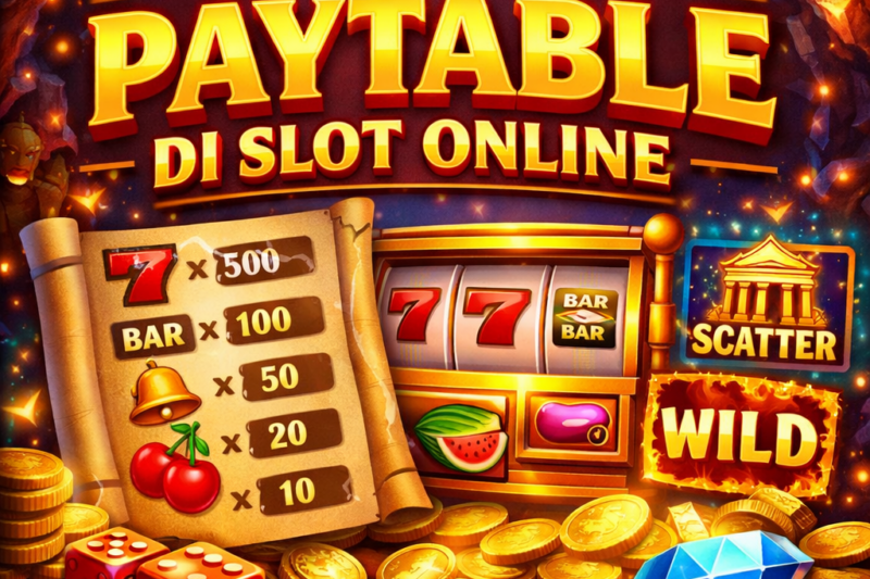 Panduan Memahami Paytable di Slot Online